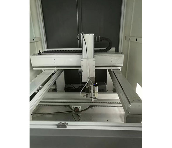 在线式视觉主动点胶机